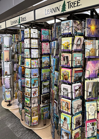 Leanin Tree greeting card display