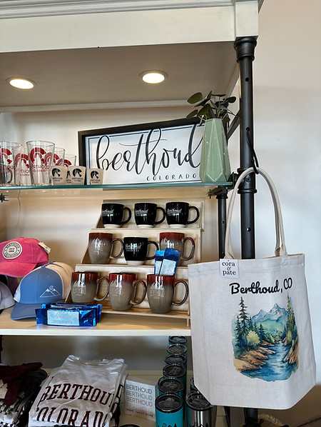 Berthoud Colorado mugs and souvenirs